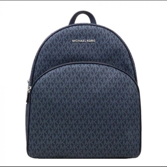 Michael Kors Abbey L Backpack MK Navy Admiral